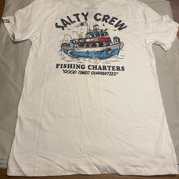 Salty crew men’s medium T-shirt - Picture 3 of 6